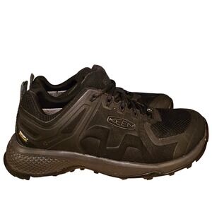 KEEN Konnectfit Waterproof Men's Hiking Shoes Black Size 7.5 Workwear Low Boot
